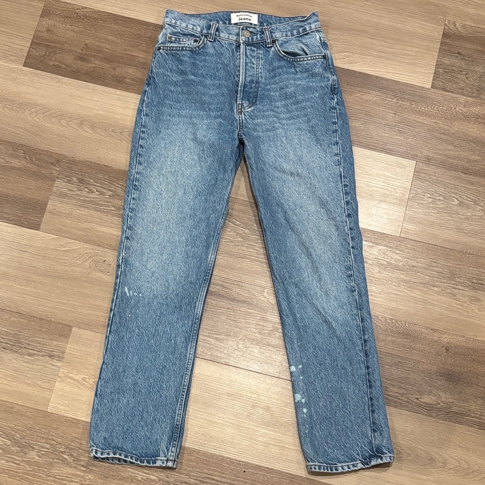 Reformation Classic Blue Denim Jeans size 26